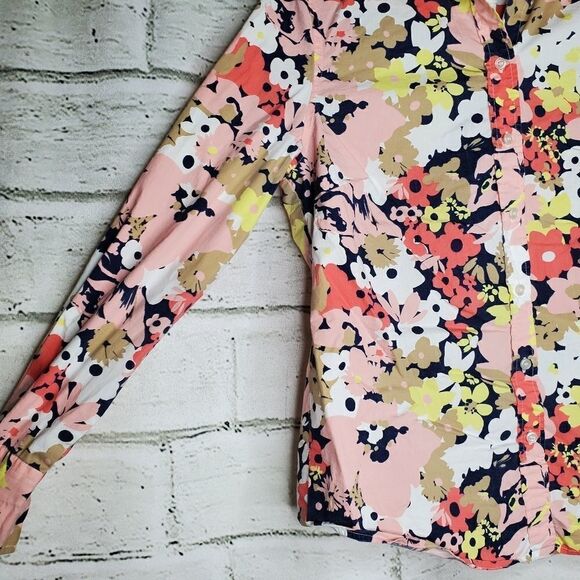 1901 nordstrom print button up print floral shirt - Picture 6 of 6